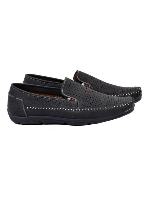 Mocassini Uomo Fodera Pelle Premium - Kiabi Mocassini Uomo Fodera Pelle Premium - Kiabi