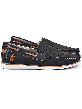 Mocassini uomo OZABI traspiranti perforati comfort estate