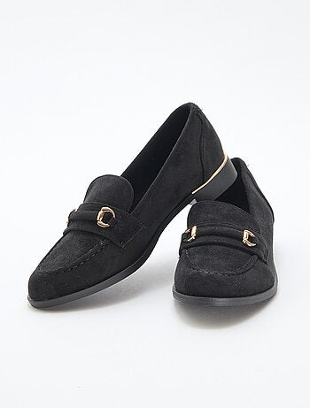 Mocassino basso in pelle scamosciata