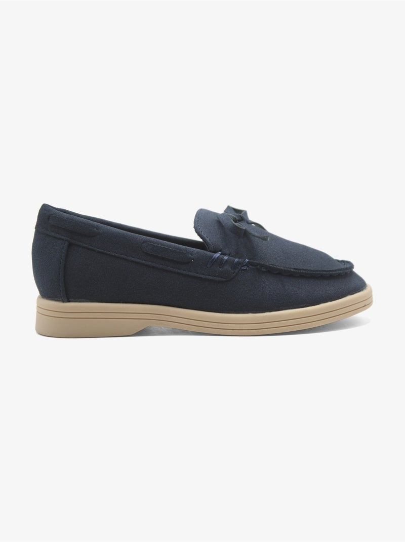 Mocassino cinturino incrociato Blu scuro - Kiabi