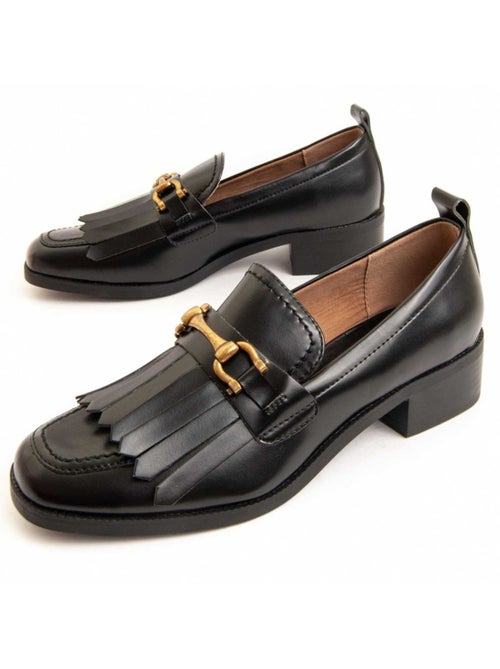 Mocassino Con Tacco Materiale Sintetico Montevita - Kiabi