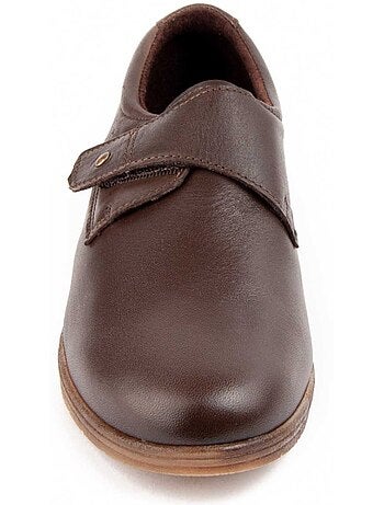 Mocassino con zeppa Purapiel