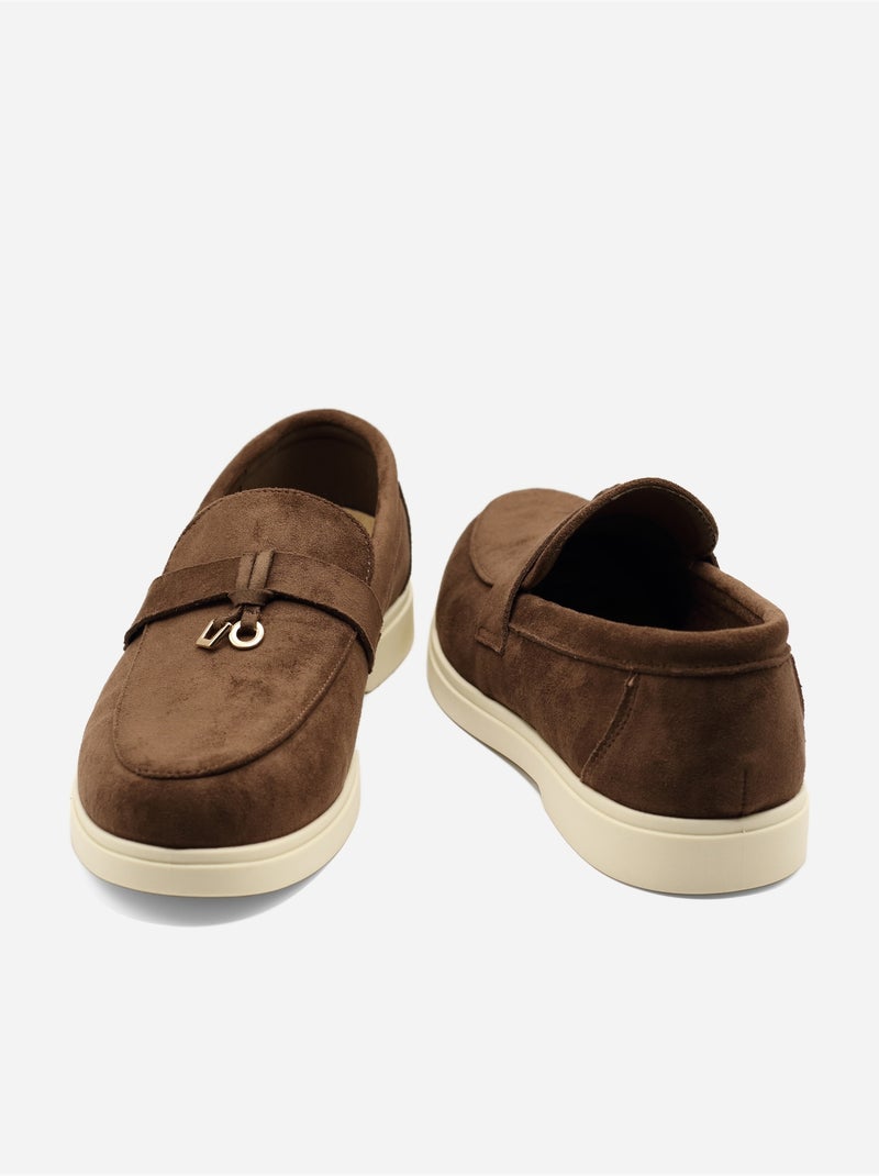 Mocassino da infilare - C M Marrone - Kiabi