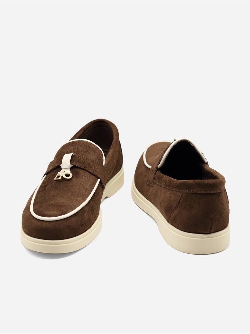 Mocassino da infilare - C M Marrone - Kiabi