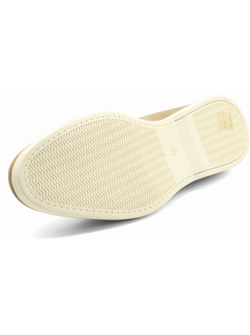 Mocassino in pelle - Uomo Beige - Kiabi