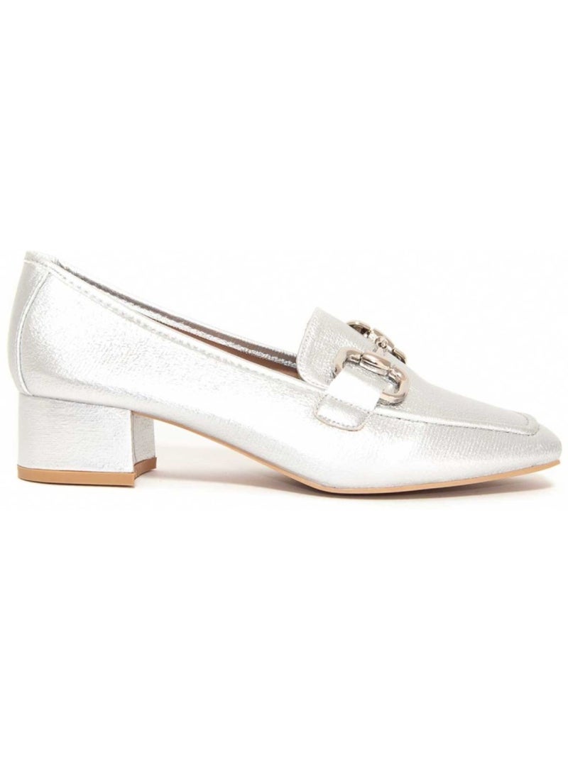 Mocassino Materiale Sintetico Montevita Argento - Kiabi