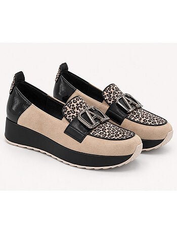 Mocassino materiale sintetico montevita