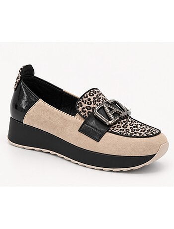 Mocassino materiale sintetico montevita