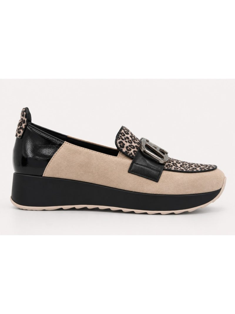 Mocassino materiale sintetico montevita Beige - Kiabi