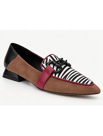 Mocassino materiale sintetico montevita