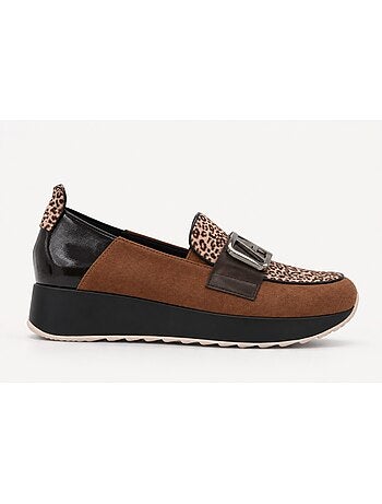 Mocassino materiale sintetico montevita