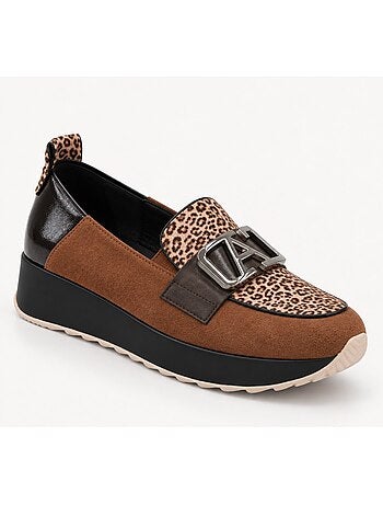 Mocassino materiale sintetico montevita