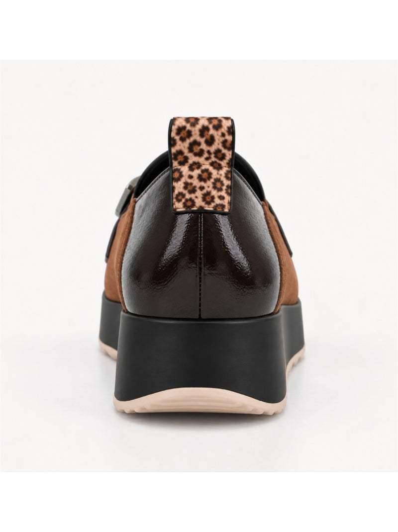 Mocassino materiale sintetico montevita Marrone - Kiabi