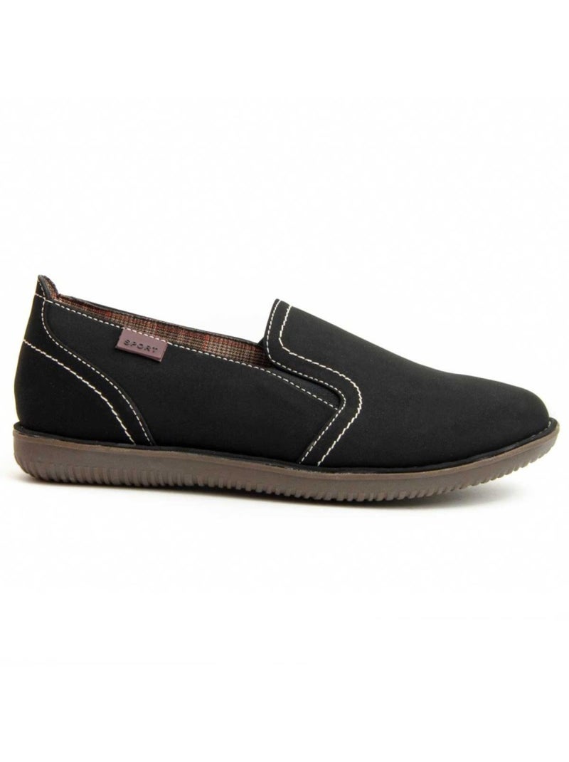Mocassino Materiale Sintetico Montevita Nero - Kiabi