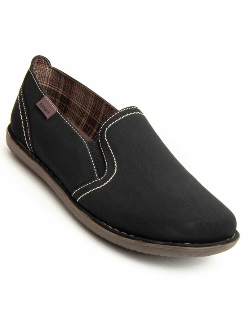 Mocassino Materiale Sintetico Montevita Nero - Kiabi