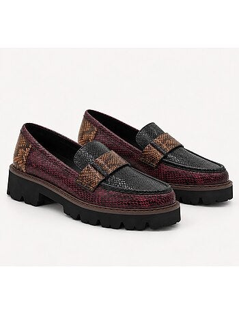 Mocassino materiale sintetico montevita