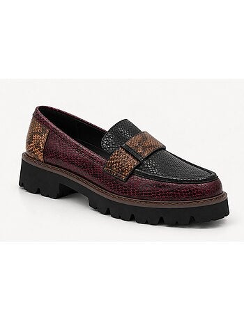Mocassino materiale sintetico montevita
