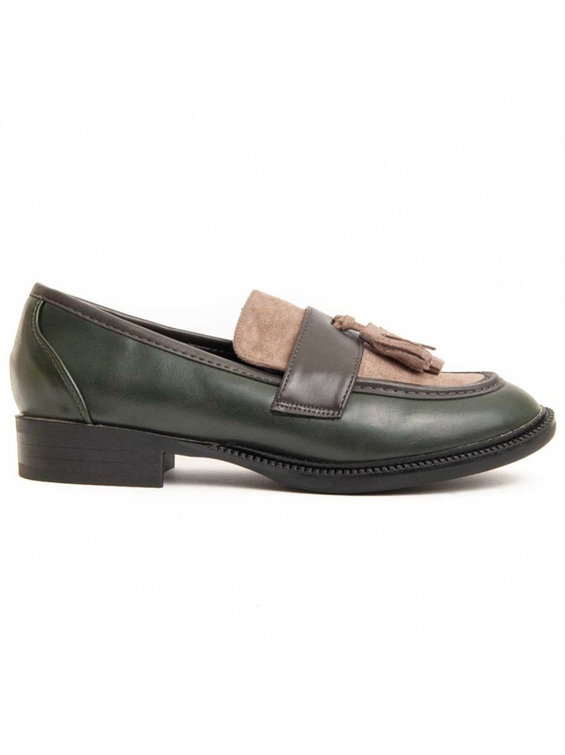 Mocassino Materiale Sintetico Montevita Verde - Kiabi