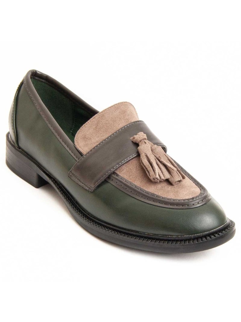 Mocassino Materiale Sintetico Montevita Verde - Kiabi