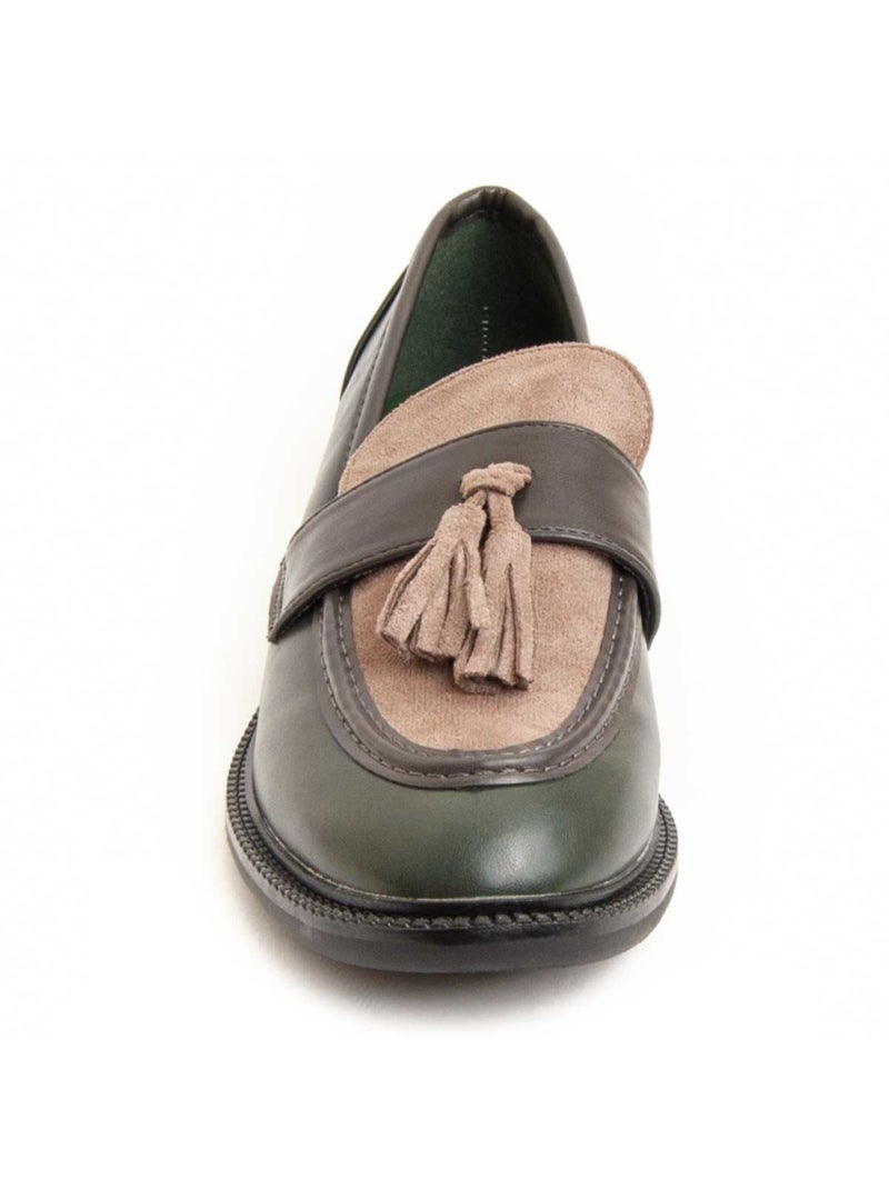 Mocassino Materiale Sintetico Montevita Verde - Kiabi