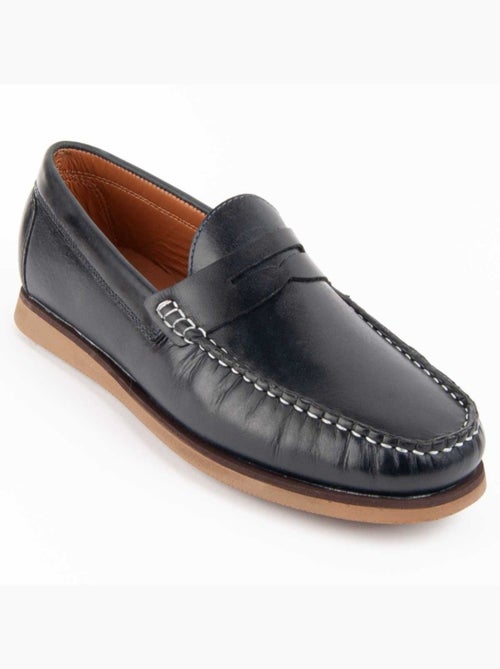 Mocassino Pelle Naturale Purapiel - Kiabi