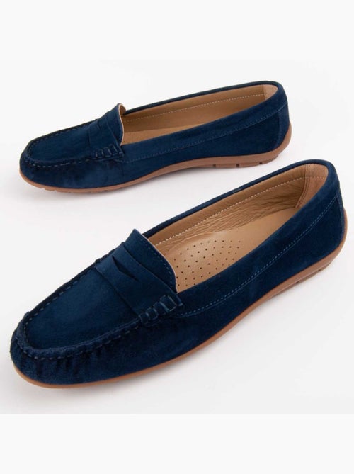 Mocassino Pelle Naturale Purapiel - Kiabi