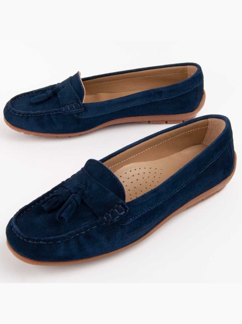 Mocassino Pelle Naturale Purapiel - Kiabi