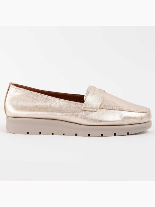 Mocassino Pelle Naturale Purapiel - Kiabi