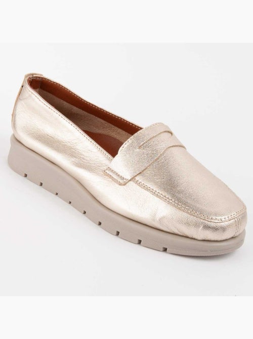 Mocassino Pelle Naturale Purapiel - Kiabi