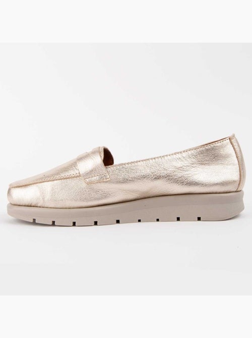 Mocassino Pelle Naturale Purapiel - Kiabi