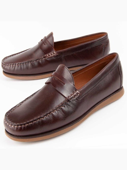 Mocassino Pelle Naturale Purapiel - Kiabi