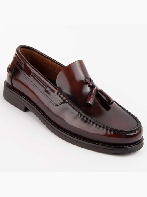 Mocassino Pelle Naturale Purapiel - Kiabi