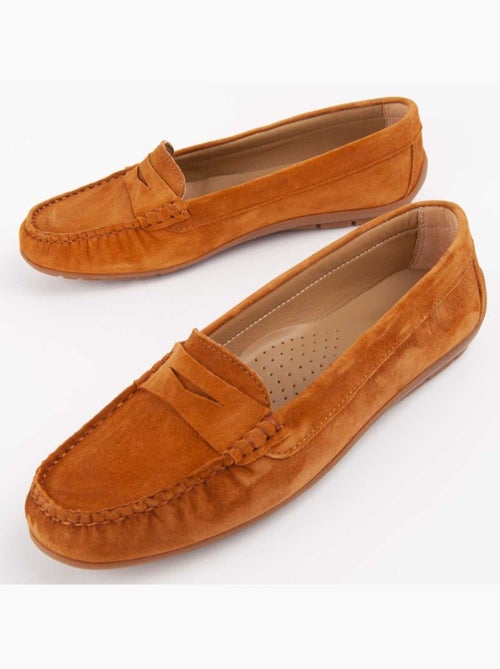 Mocassino Pelle Naturale Purapiel - Kiabi