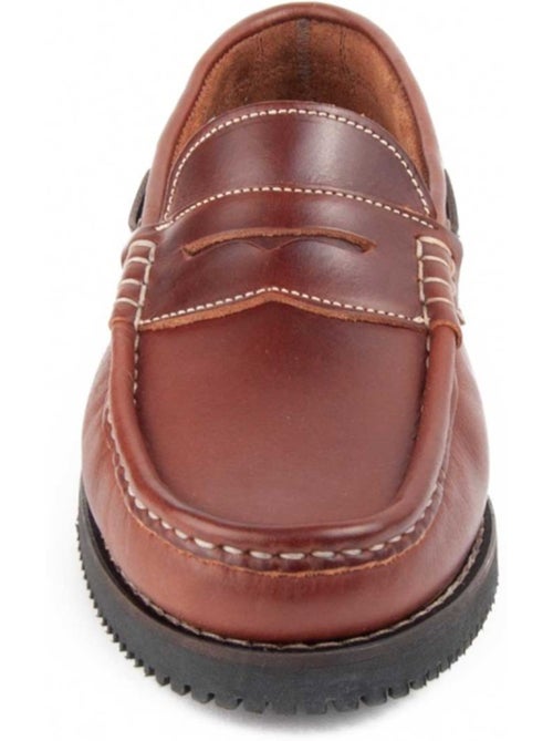 Mocassino Pelle Naturale Purapiel - Kiabi