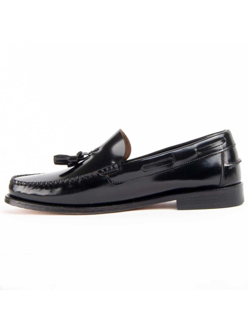 Mocassino Pelle Naturale Purapiel Nero - Kiabi