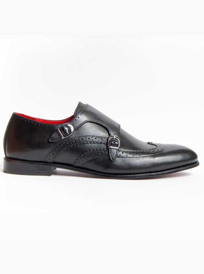Mocassino Pelle Naturale Purapiel Nero - Kiabi