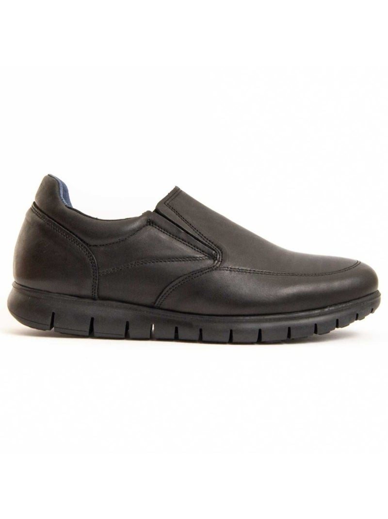 Mocassino Pelle Naturale Purapiel Nero - Kiabi