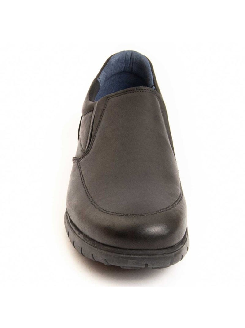 Mocassino Pelle Naturale Purapiel Nero - Kiabi