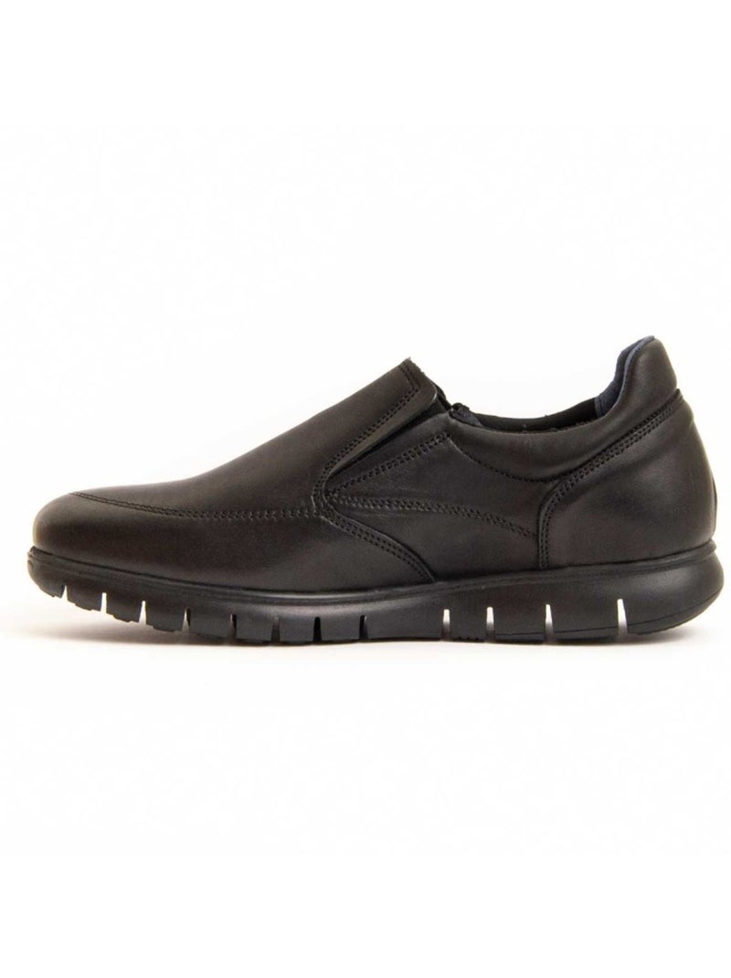 Mocassino Pelle Naturale Purapiel Nero - Kiabi