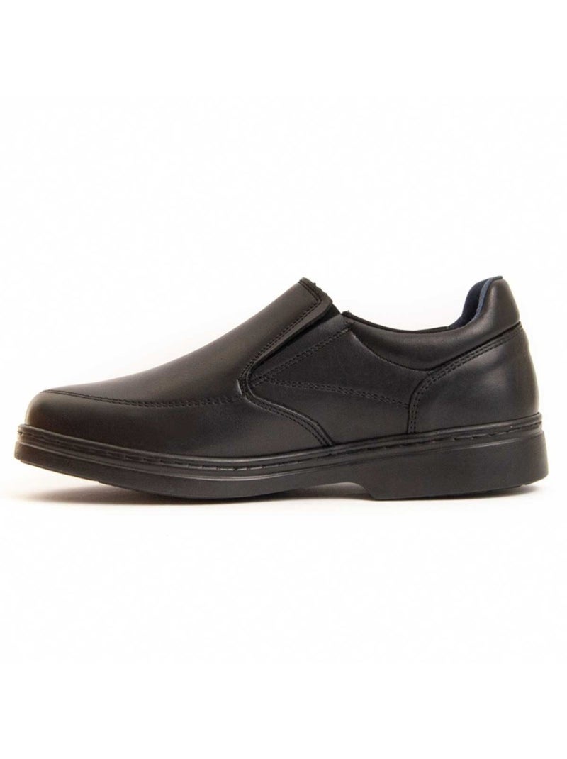 Mocassino Pelle Naturale Purapiel Nero - Kiabi