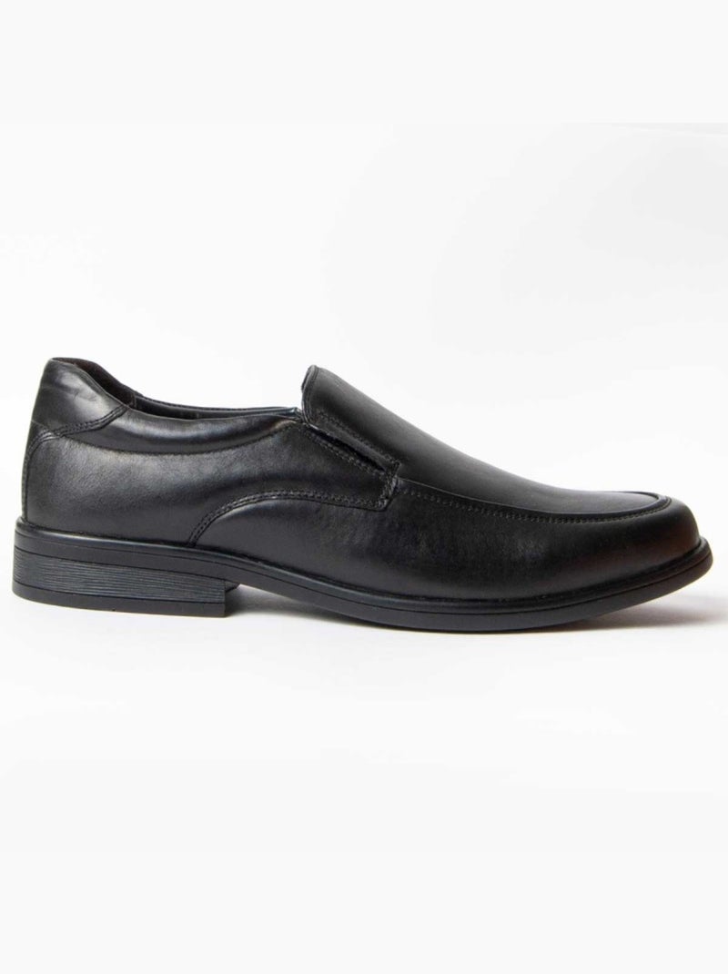 Mocassino Pelle Naturale Purapiel Nero - Kiabi