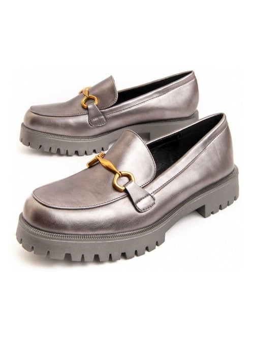 Mocassino Platform Materiale Sintetico E Tessile Montevita - Kiabi