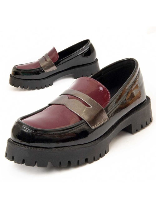 Mocassino Platform Materiale Sintetico E Tessile Montevita - Kiabi