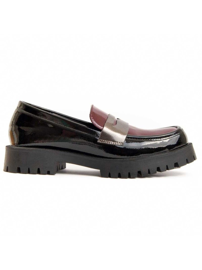 Mocassino Platform Materiale Sintetico E Tessile Montevita Nero - Kiabi