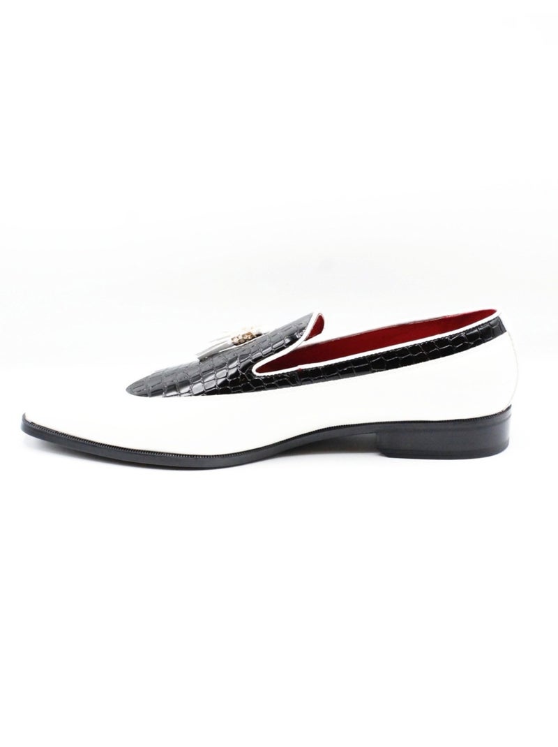 Mocassino slip-on Kebello Bianco - Kiabi
