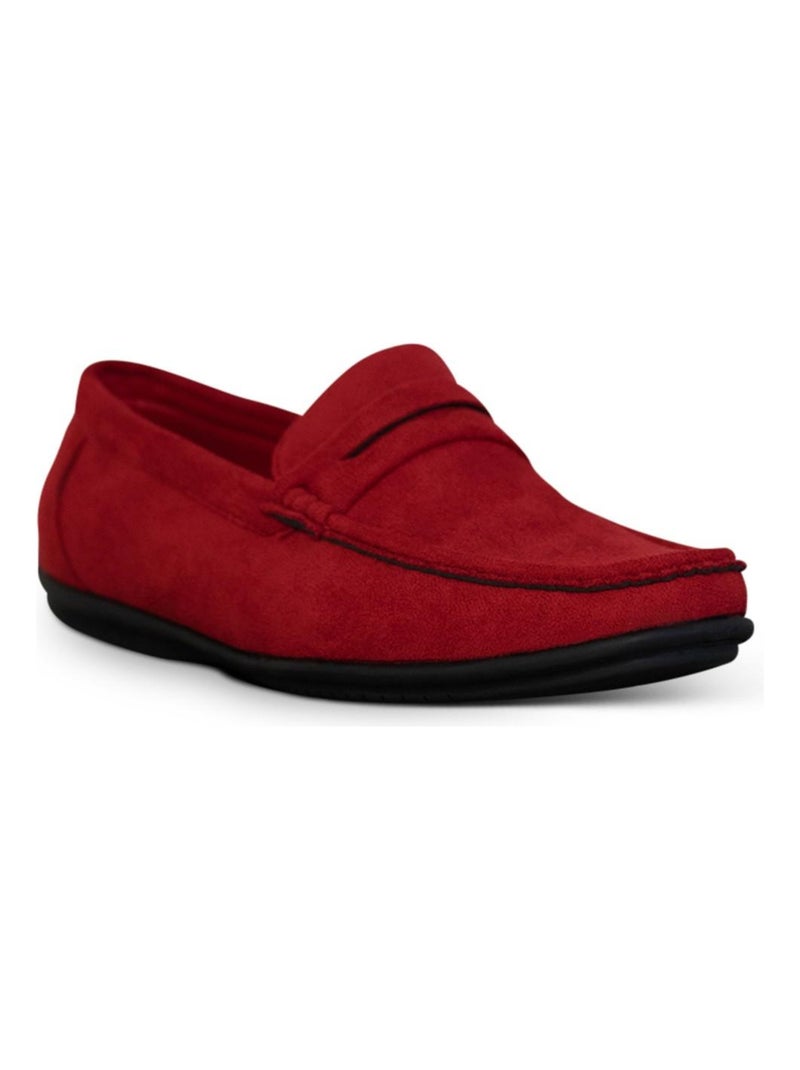 Mocassino slip-on Kebello Rosso - Kiabi