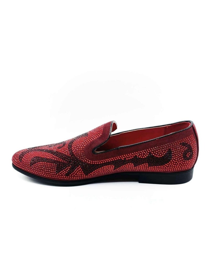 Mocassino slip-on Kebello Rosso - Kiabi