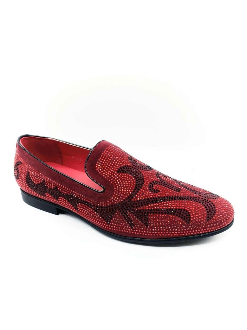 Mocassino slip-on Kebello Rosso - Kiabi