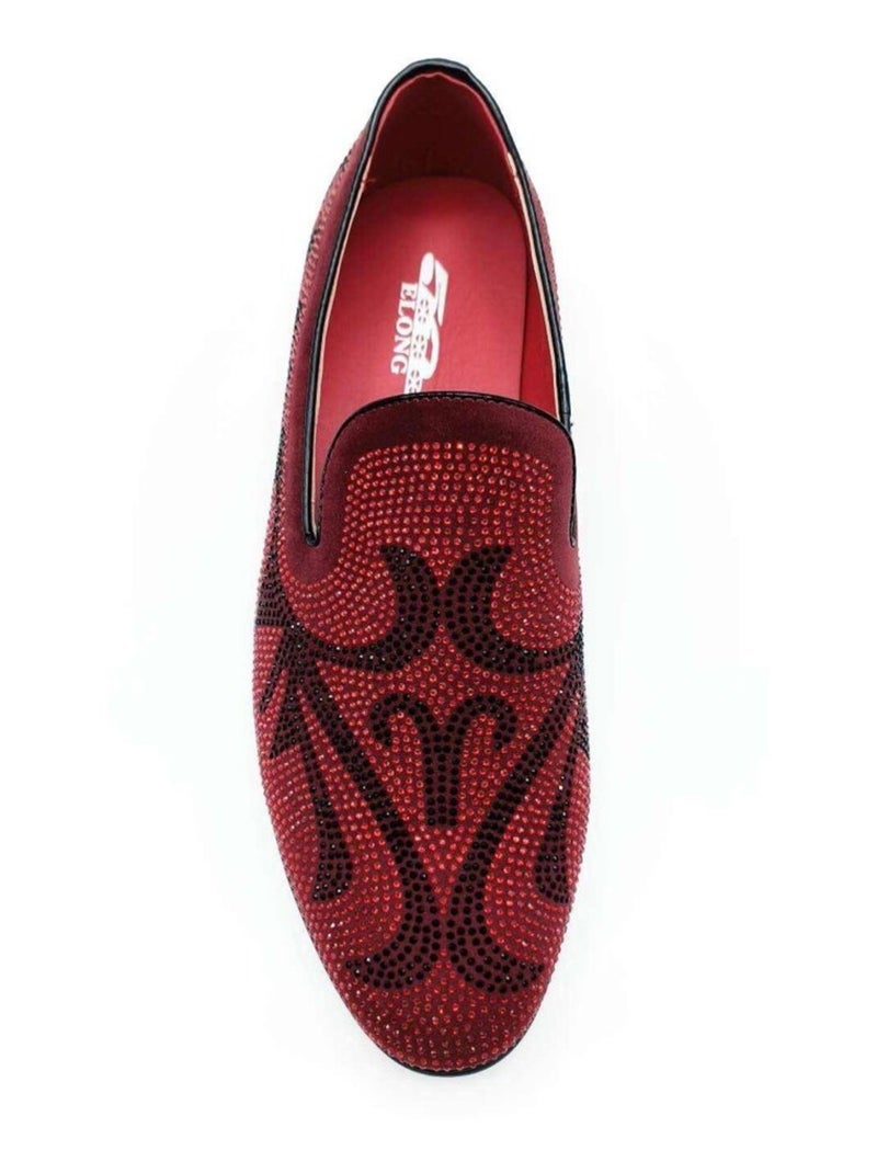 Mocassino slip-on Kebello Rosso - Kiabi