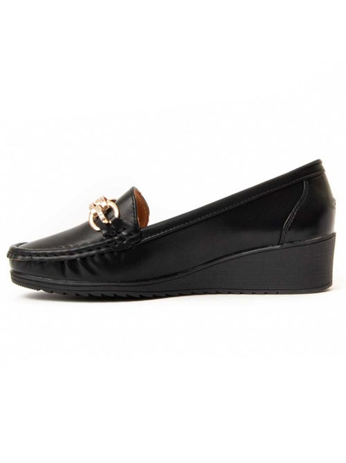 Mocassino Zeppa Materiale Sintetico Montevita - Kiabi Mocassino Zeppa Materiale Sintetico Montevita - Kiabi